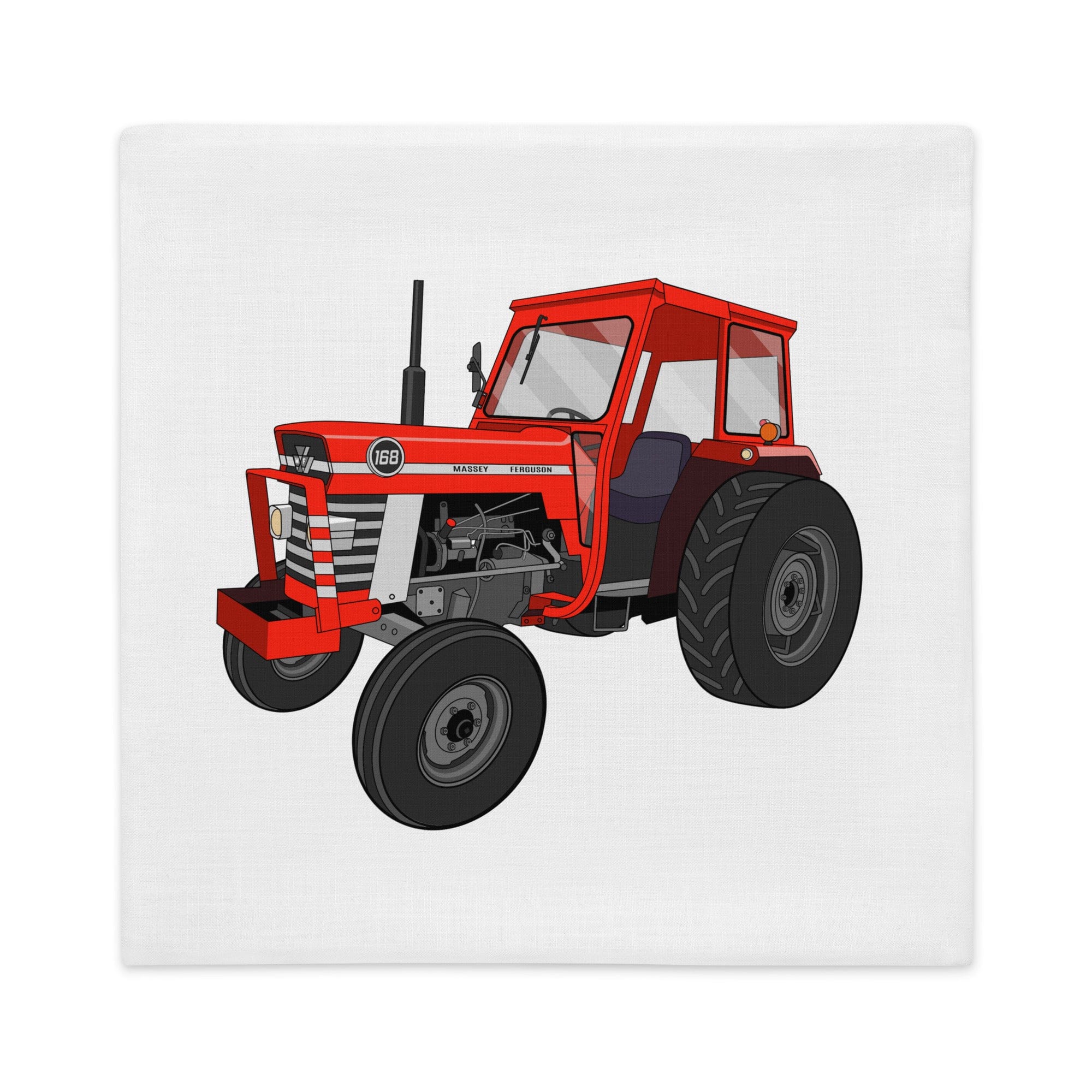 The Tractors Mugs Store Massey Ferguson 168   |  Premium Pillow Case Quality Farmers Merch