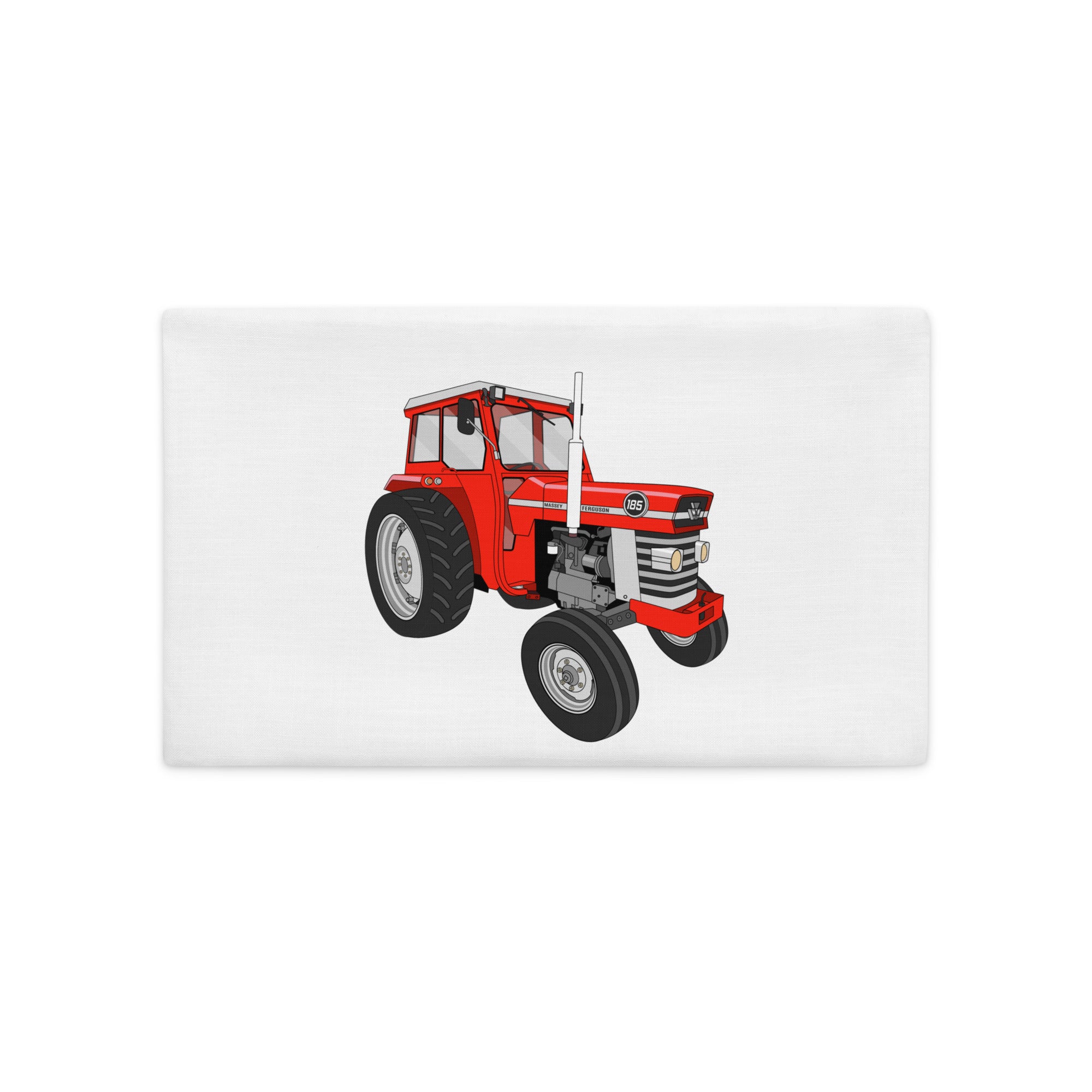 The Tractors Mugs Store Massey Ferguson 185  |  Premium Pillow Case Quality Farmers Merch