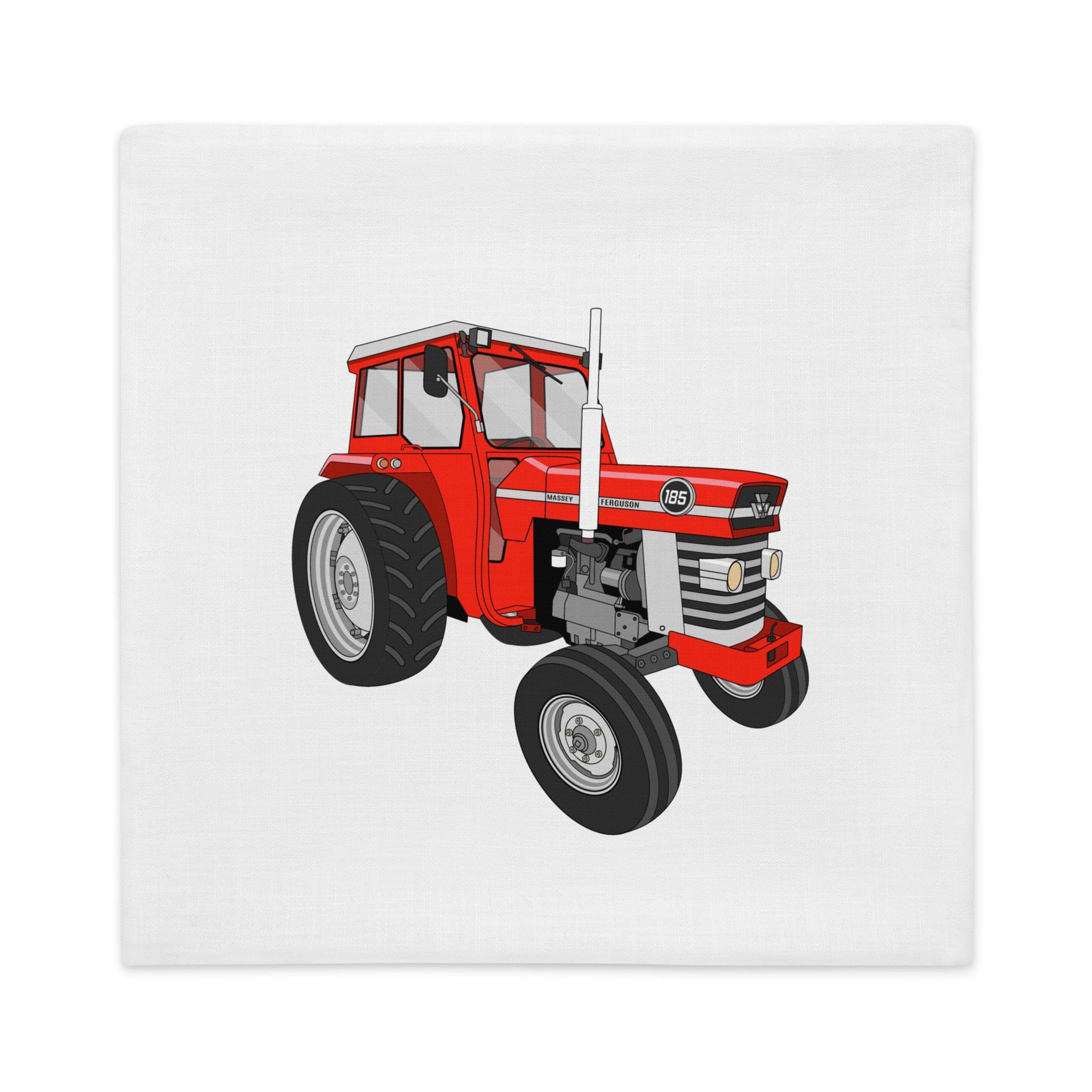 The Tractors Mugs Store Massey Ferguson 185  |  Premium Pillow Case Quality Farmers Merch