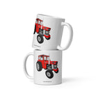 The Tractors Mugs Store Massey Ferguson 185 | White glossy mug Quality Farmers Merch