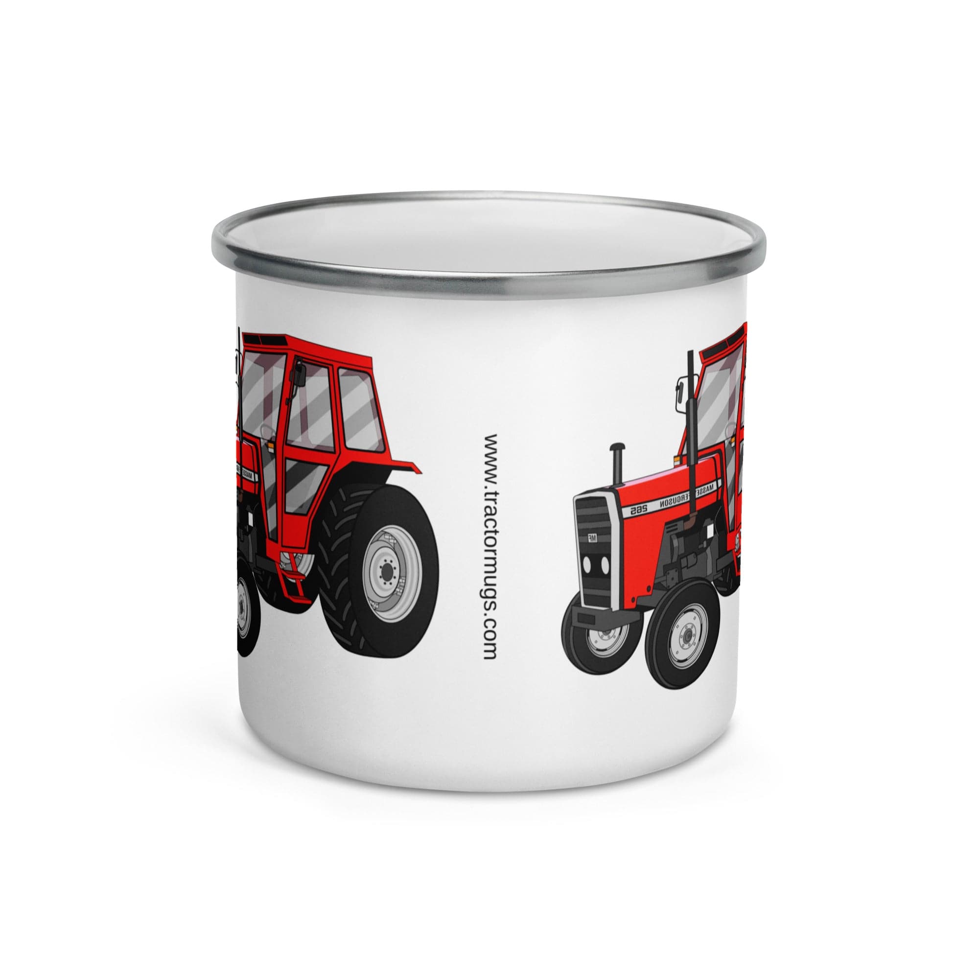 The Tractors Mugs Store Massey Ferguson 265 Enamel Mug Quality Farmers Merch