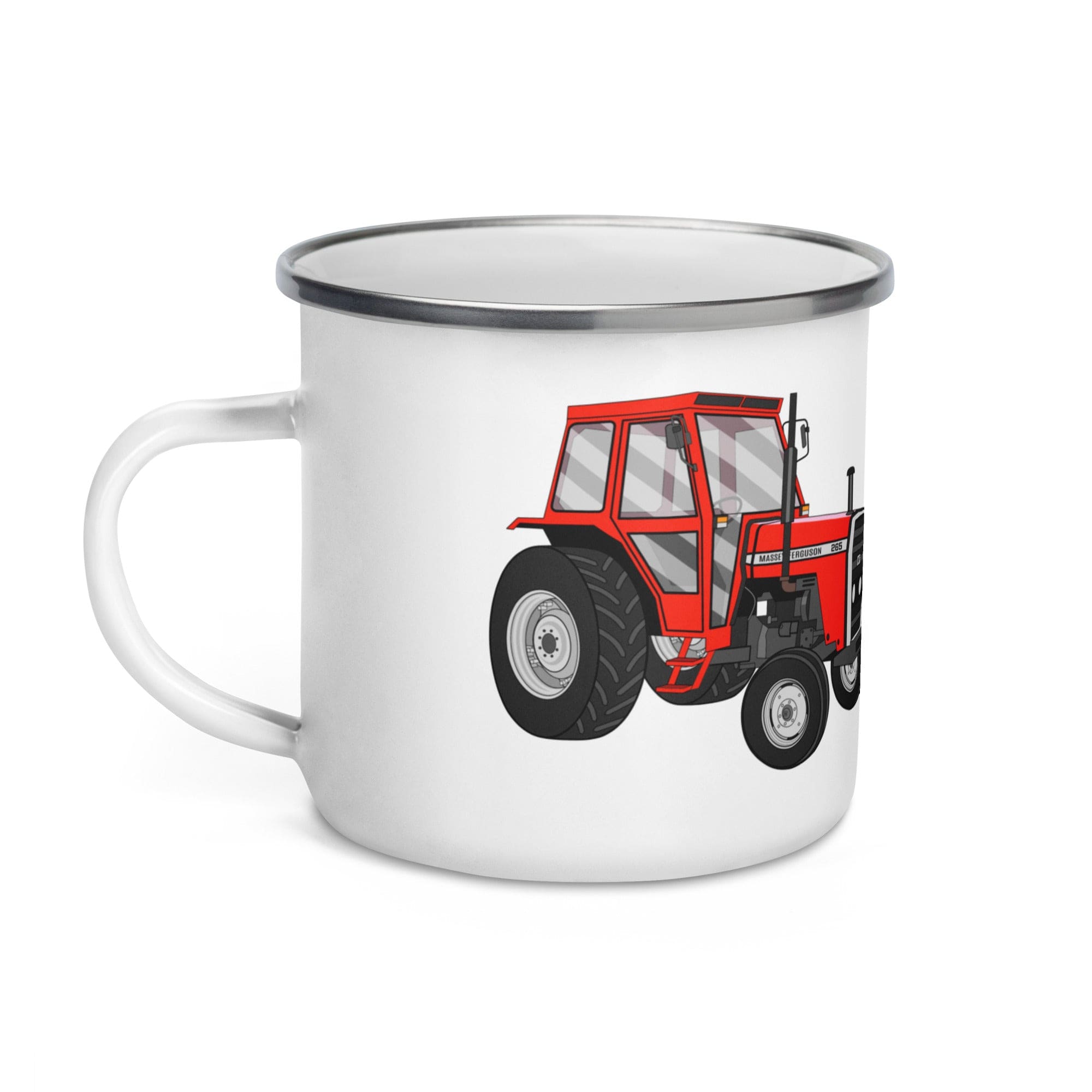 The Tractors Mugs Store Massey Ferguson 265 Enamel Mug Quality Farmers Merch