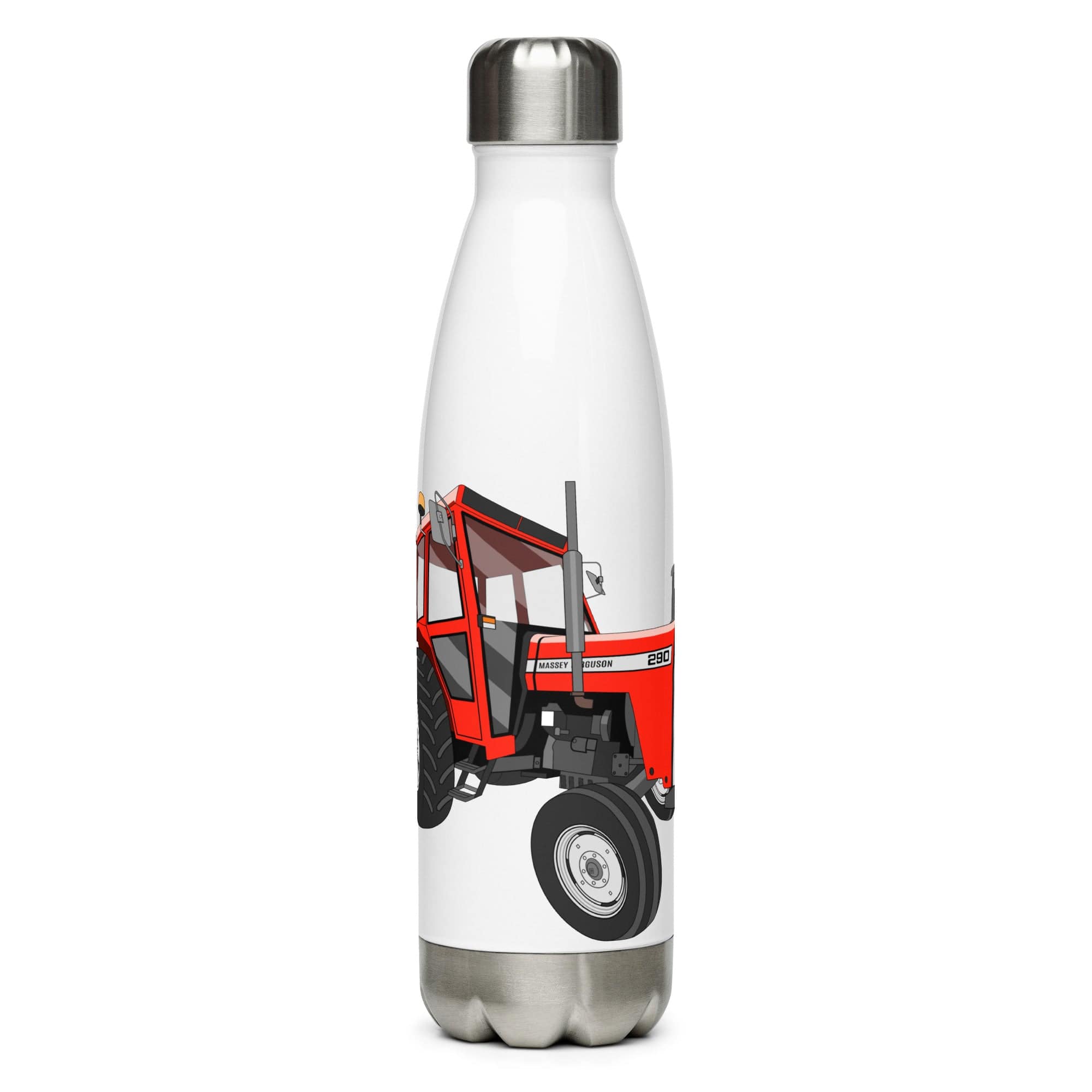 The Tractors Mugs Store Massey Ferguson 290 Stainless steel water bottle Quality Farmers Merch