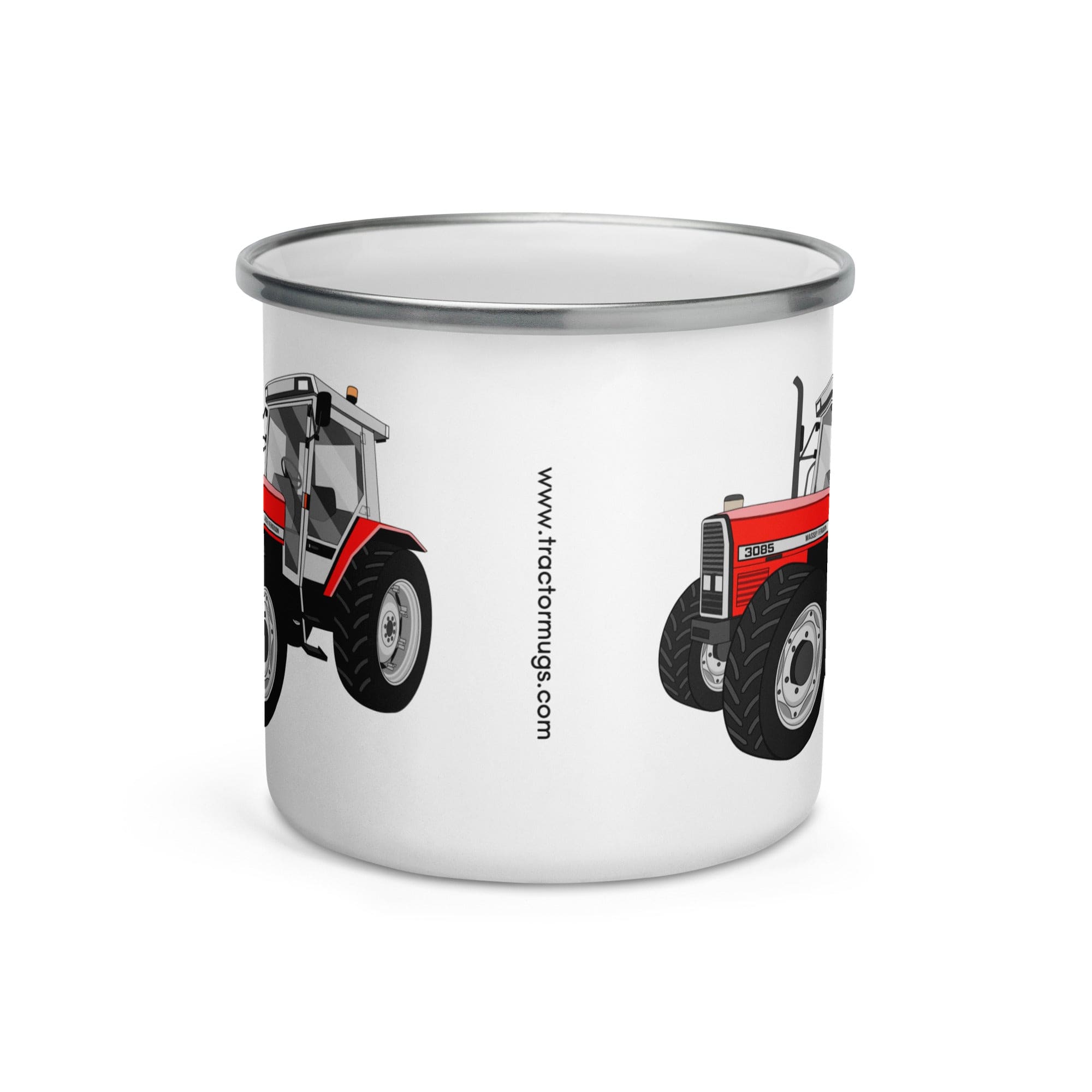 The Tractors Mugs Store Massey Ferguson 3085 | Enamel Mug Quality Farmers Merch