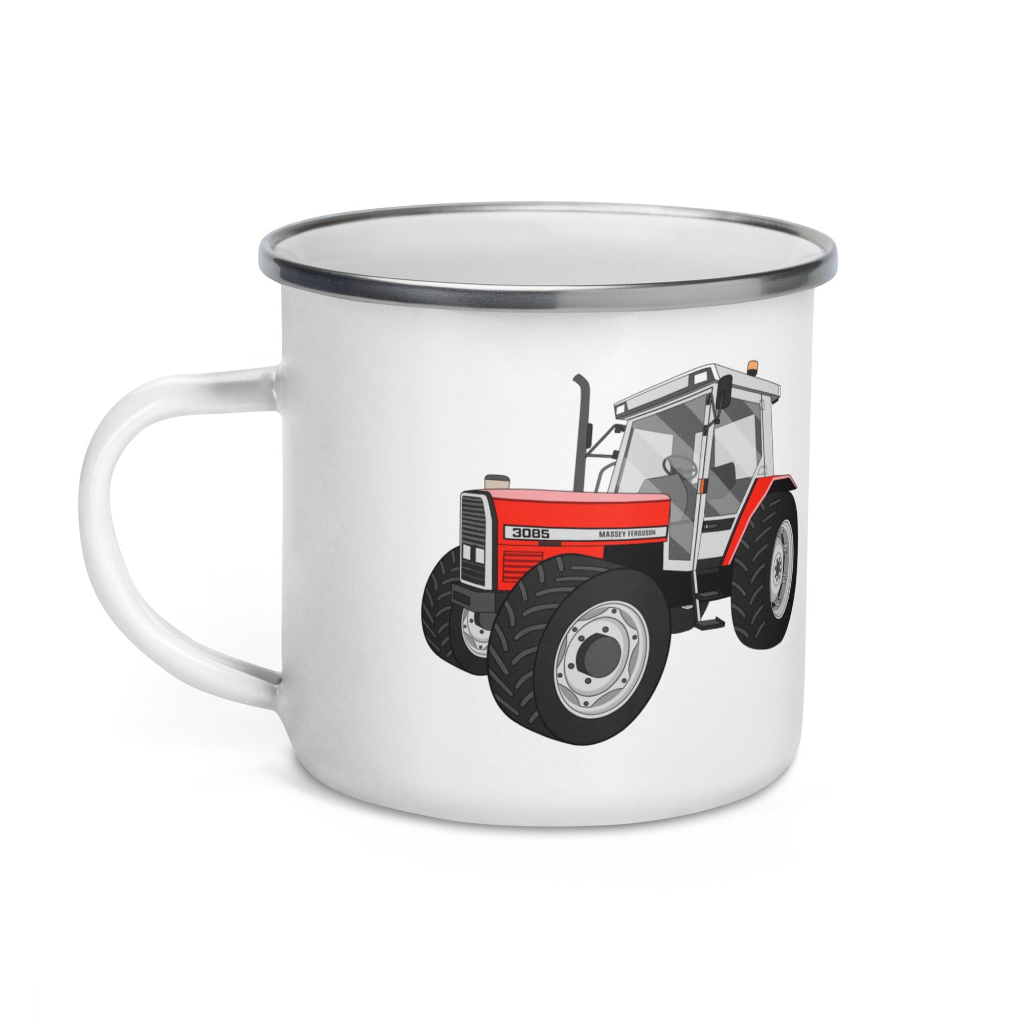 The Tractors Mugs Store Massey Ferguson 3085 | Enamel Mug Quality Farmers Merch