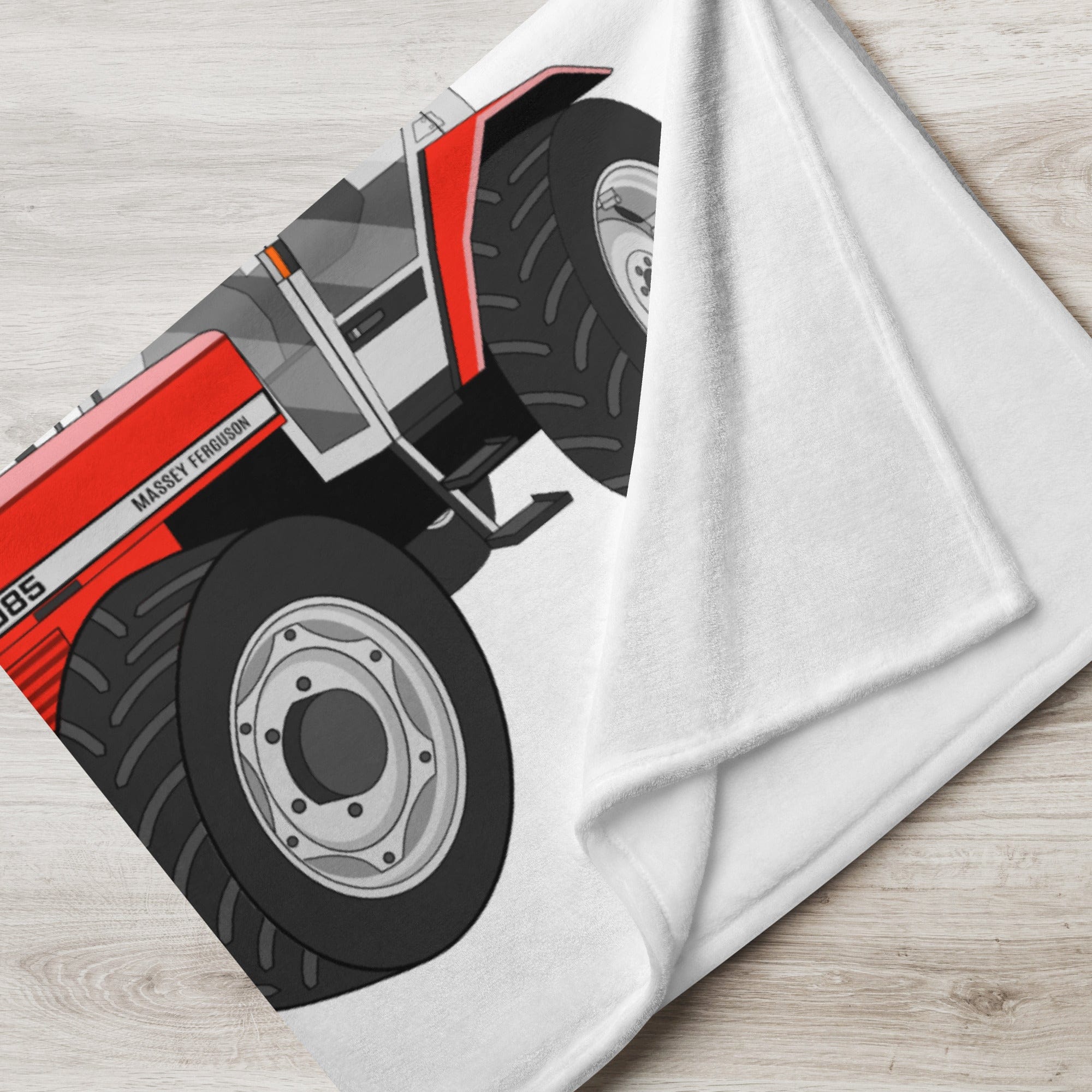 The Tractors Mugs Store Massey Ferguson 3085   |  Throw Blanket Quality Farmers Merch