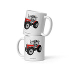 The Tractors Mugs Store Massey Ferguson 3085   |  White glossy mug Quality Farmers Merch