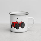 The Tractors Mugs Store Massey Ferguson 35X  Enamel Mug Quality Farmers Merch