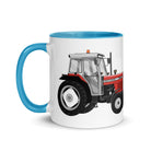 The Tractors Mugs Store Massey Ferguson 390T Mug with Color Inside Quality Farmers Merch