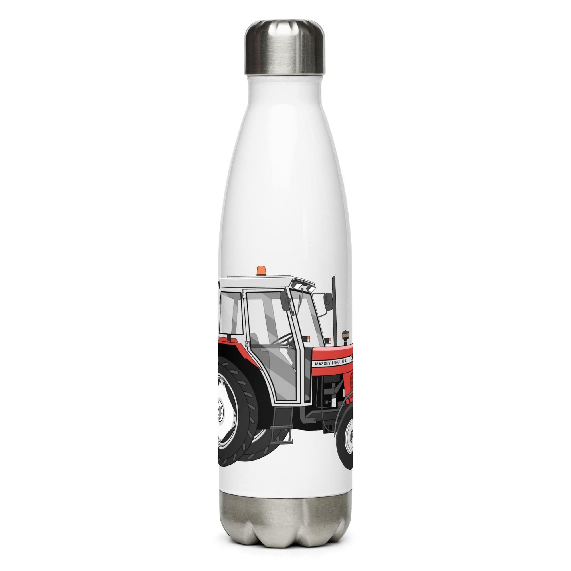 The Tractors Mugs Store Massey Ferguson 390T Stainless steel water bottle Quality Farmers Merch