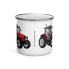 The Tractors Mugs Store Massey Ferguson 4355 Enamel Mug Quality Farmers Merch