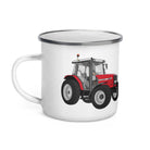 The Tractors Mugs Store Massey Ferguson 4355 Enamel Mug Quality Farmers Merch