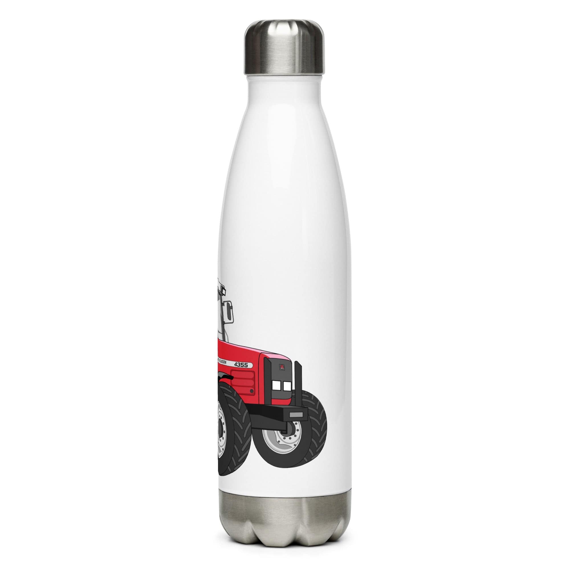 The Tractors Mugs Store Massey Ferguson 4355 Stainless steel water bottle Quality Farmers Merch