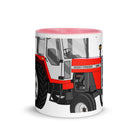 The Tractors Mugs Store Massey Ferguson 698T 2.0 Mug with Color Inside Quality Farmers Merch