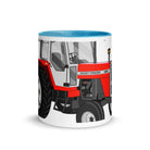 The Tractors Mugs Store Massey Ferguson 698T 2.0 Mug with Color Inside Quality Farmers Merch
