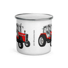 The Tractors Mugs Store Massey Ferguson 698T Enamel Mug Quality Farmers Merch