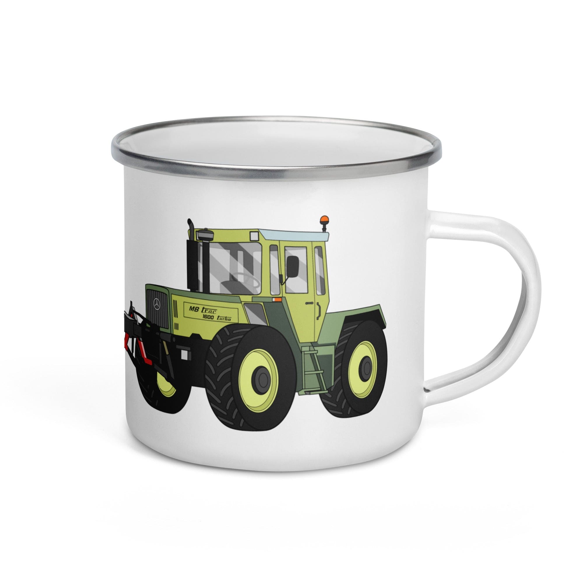 The Tractors Mugs Store MB Trac 1300 Enamel Mug Quality Farmers Merch