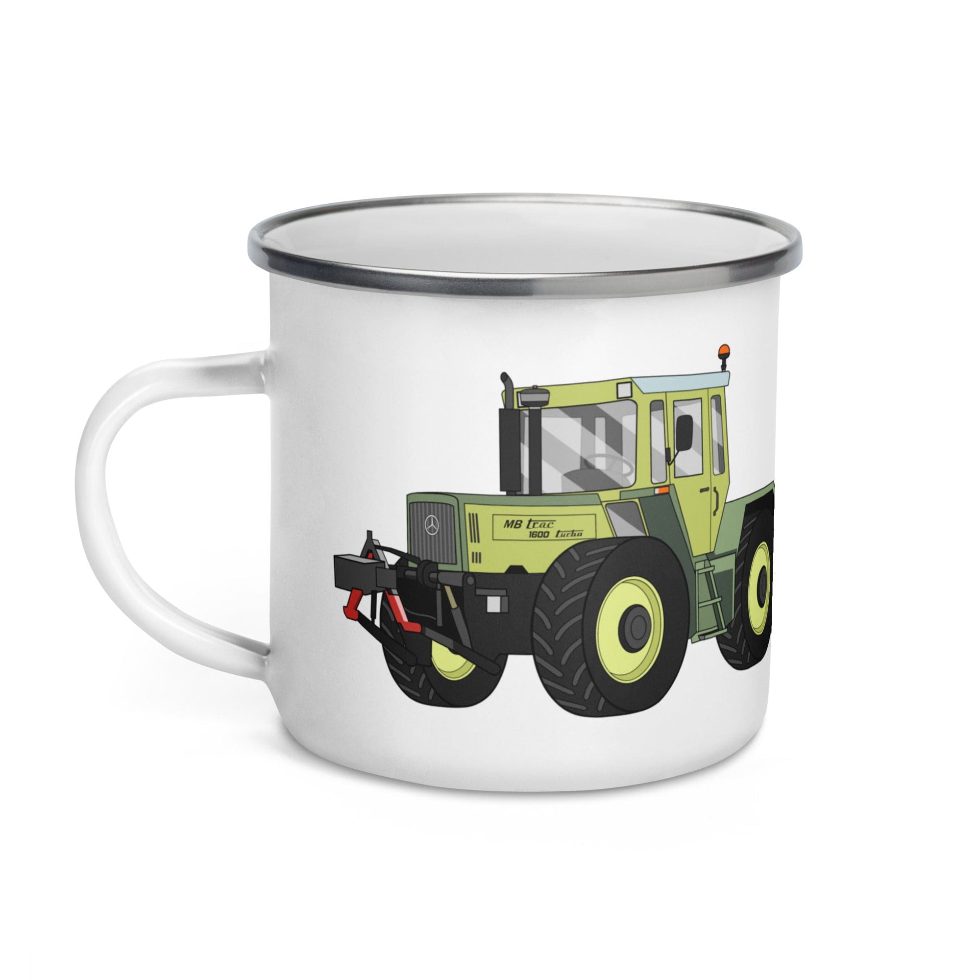 The Tractors Mugs Store MB Trac 1300 Enamel Mug Quality Farmers Merch