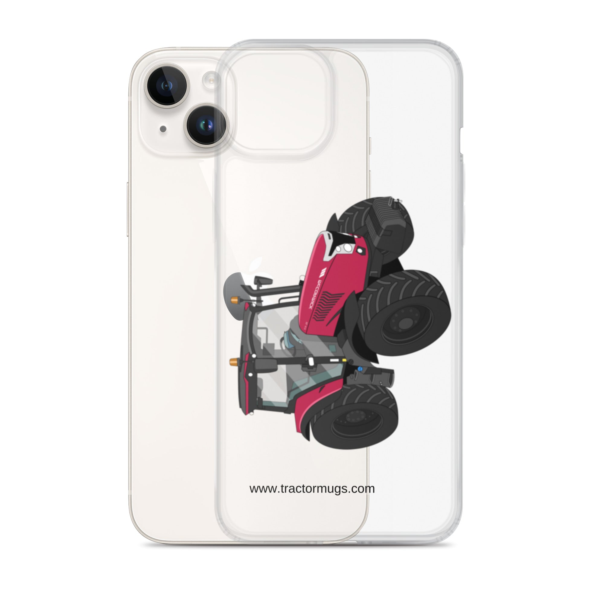 The Tractors Mugs Store McCormick X6.414 P6-Drive Clear Case for iPhone® Quality Farmers Merch