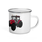 The Tractors Mugs Store McCormick X6.414 P6-Drive Enamel Mug Quality Farmers Merch