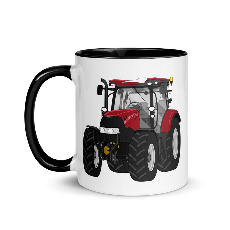 The Tractors Mugs Store Mug Case IH Maxxum 150 Activedrive 8 Mug with Color Inside Quality Farmers Merch