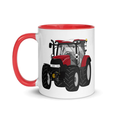 The Tractors Mugs Store Mug Case IH Maxxum 150 Activedrive 8 Mug with Color Inside Quality Farmers Merch