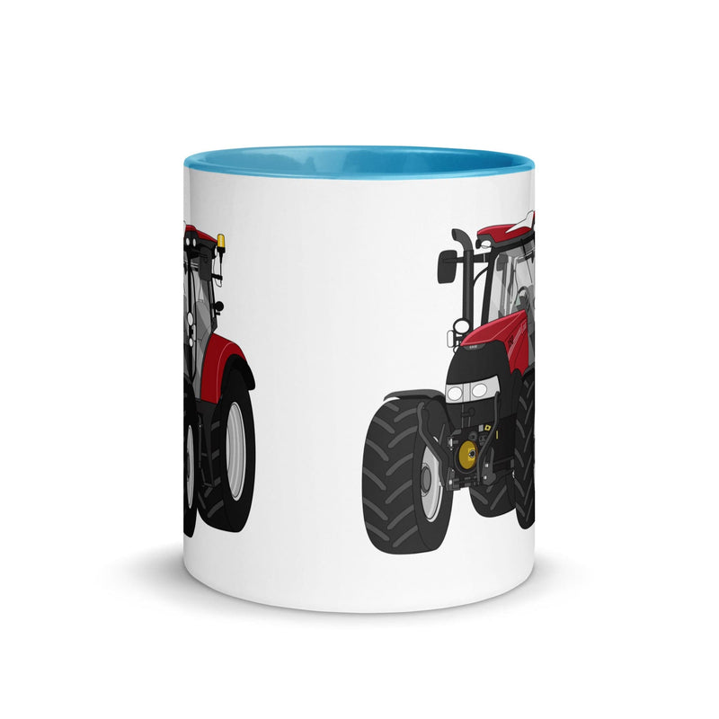 The Tractors Mugs Store Mug Case IH Maxxum 150 Activedrive 8 Mug with Color Inside Quality Farmers Merch