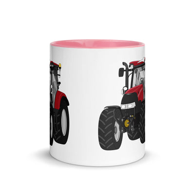 The Tractors Mugs Store Mug Case IH Maxxum 150 Activedrive 8 Mug with Color Inside Quality Farmers Merch