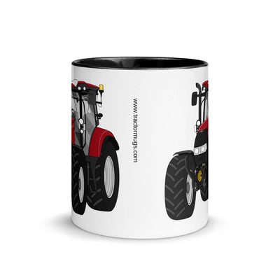 The Tractors Mugs Store Mug Case IH Maxxum 150 Activedrive 8 Mug with Color Inside Quality Farmers Merch