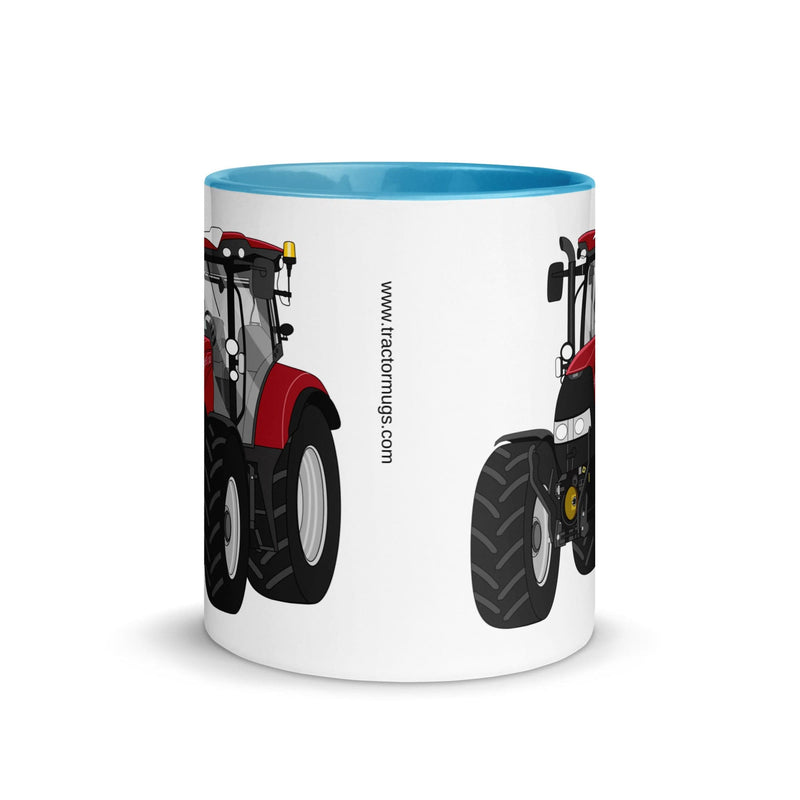 The Tractors Mugs Store Mug Case IH Maxxum 150 Activedrive 8 Mug with Color Inside Quality Farmers Merch