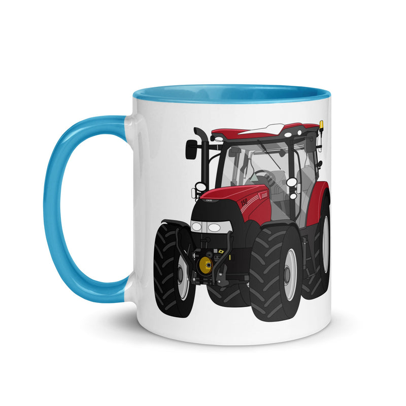 The Tractors Mugs Store Mug Case IH Maxxum 150 Activedrive 8 Mug with Color Inside Quality Farmers Merch