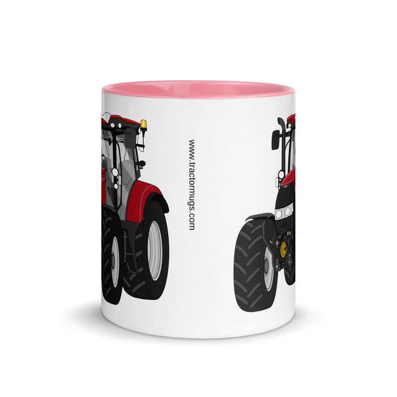 The Tractors Mugs Store Mug Case IH Maxxum 150 Activedrive 8 Mug with Color Inside Quality Farmers Merch