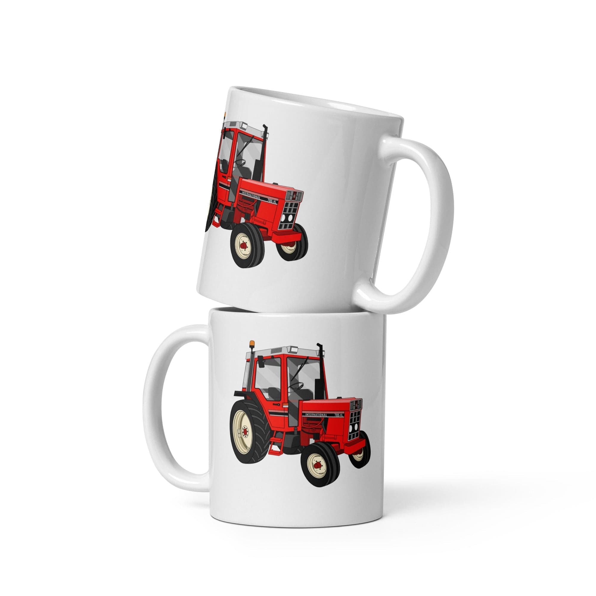 The Tractors Mugs Store Mug (White) International 785 White glossy mug Quality Farmers Merch