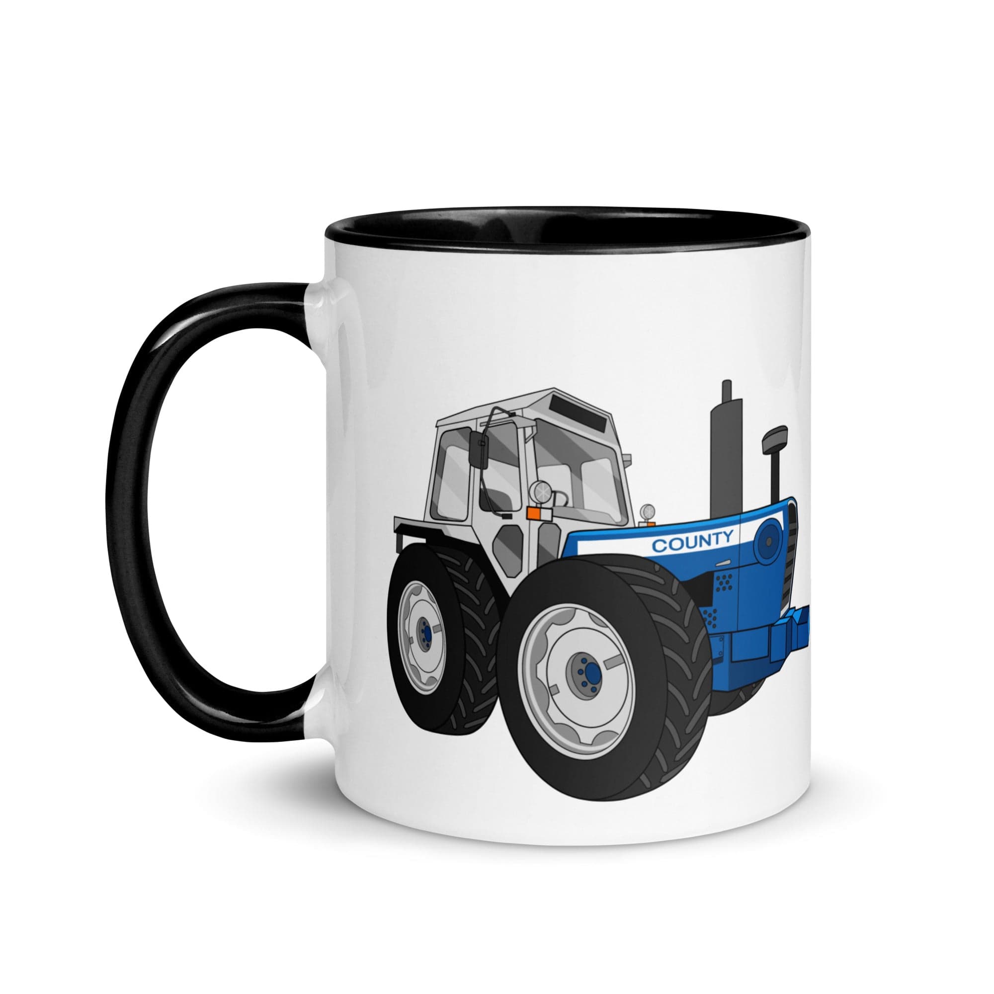 The Tractors Mugs Store Mug with Color Inside County 1884 (1981)  Mug with Color Inside Quality Farmers Merch