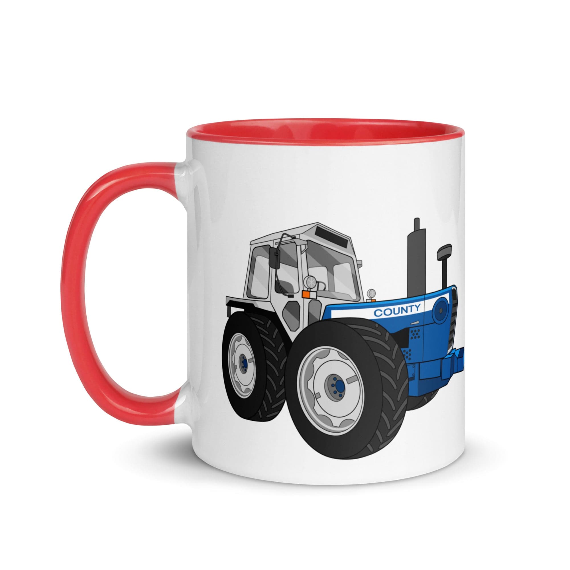 The Tractors Mugs Store Mug with Color Inside County 1884 (1981)  Mug with Color Inside Quality Farmers Merch