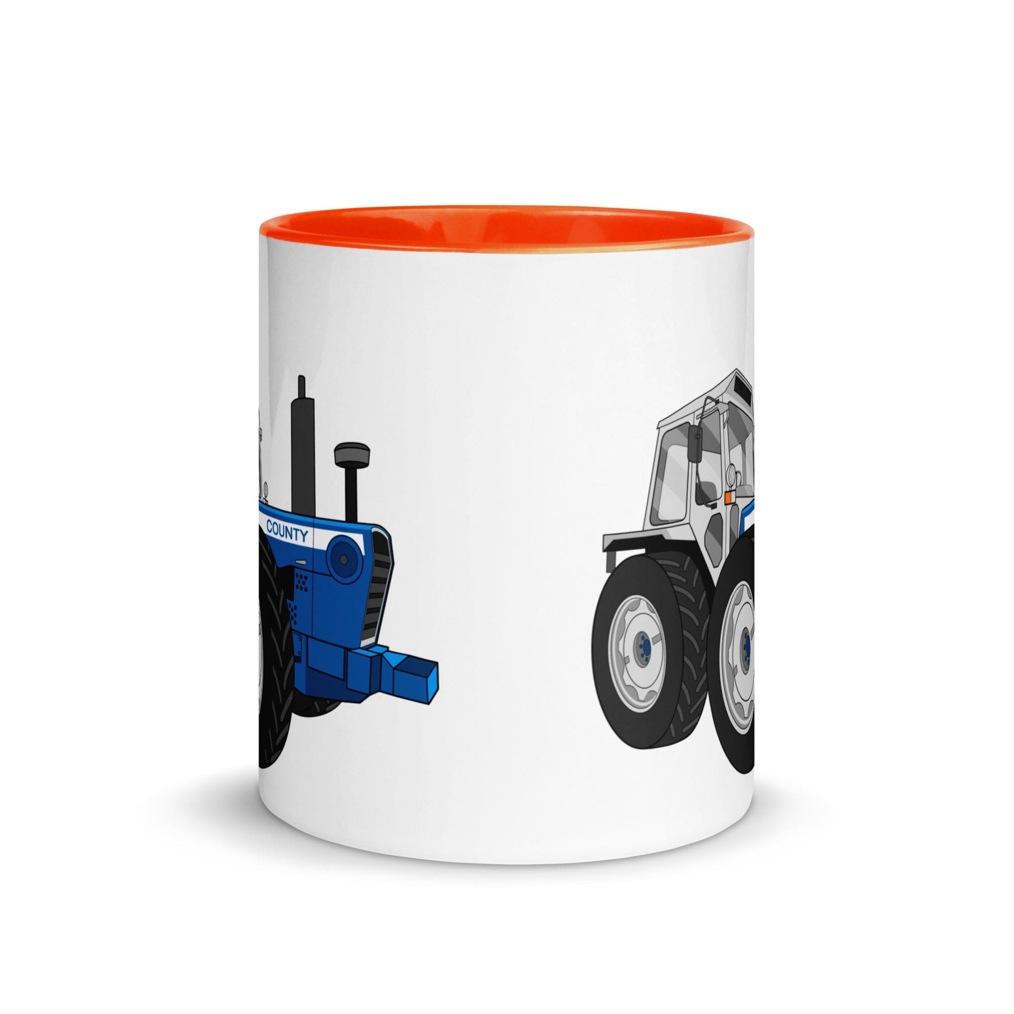 The Tractors Mugs Store Mug with Color Inside County 1884 (1981)  Mug with Color Inside Quality Farmers Merch
