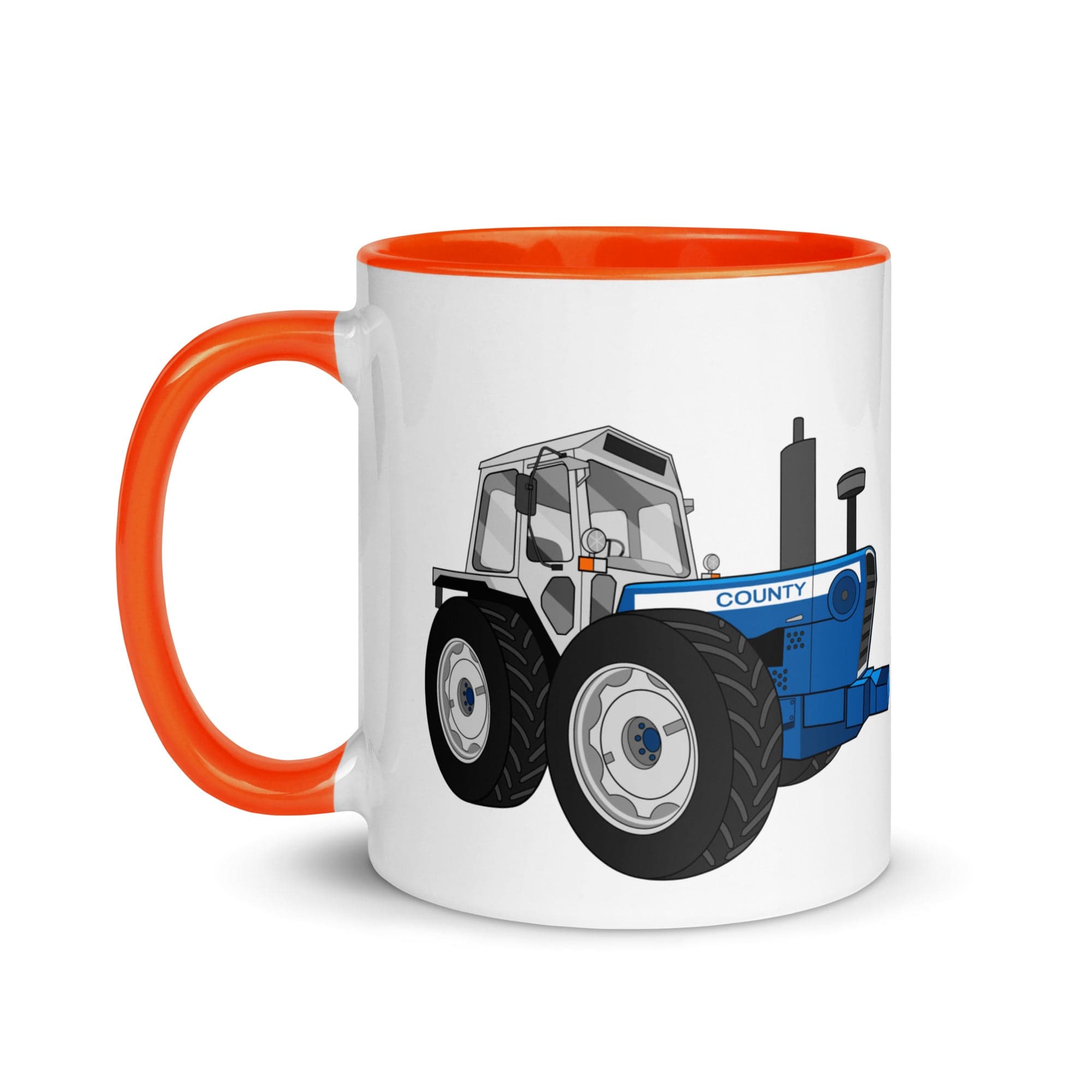 The Tractors Mugs Store Mug with Color Inside County 1884 (1981)  Mug with Color Inside Quality Farmers Merch