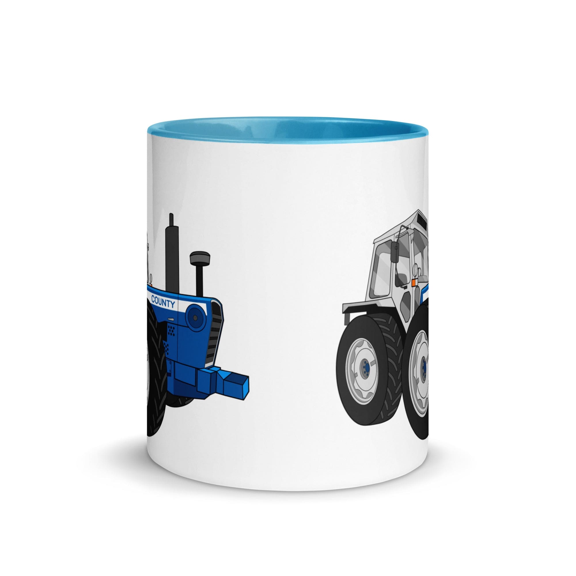 The Tractors Mugs Store Mug with Color Inside County 1884 (1981)  Mug with Color Inside Quality Farmers Merch