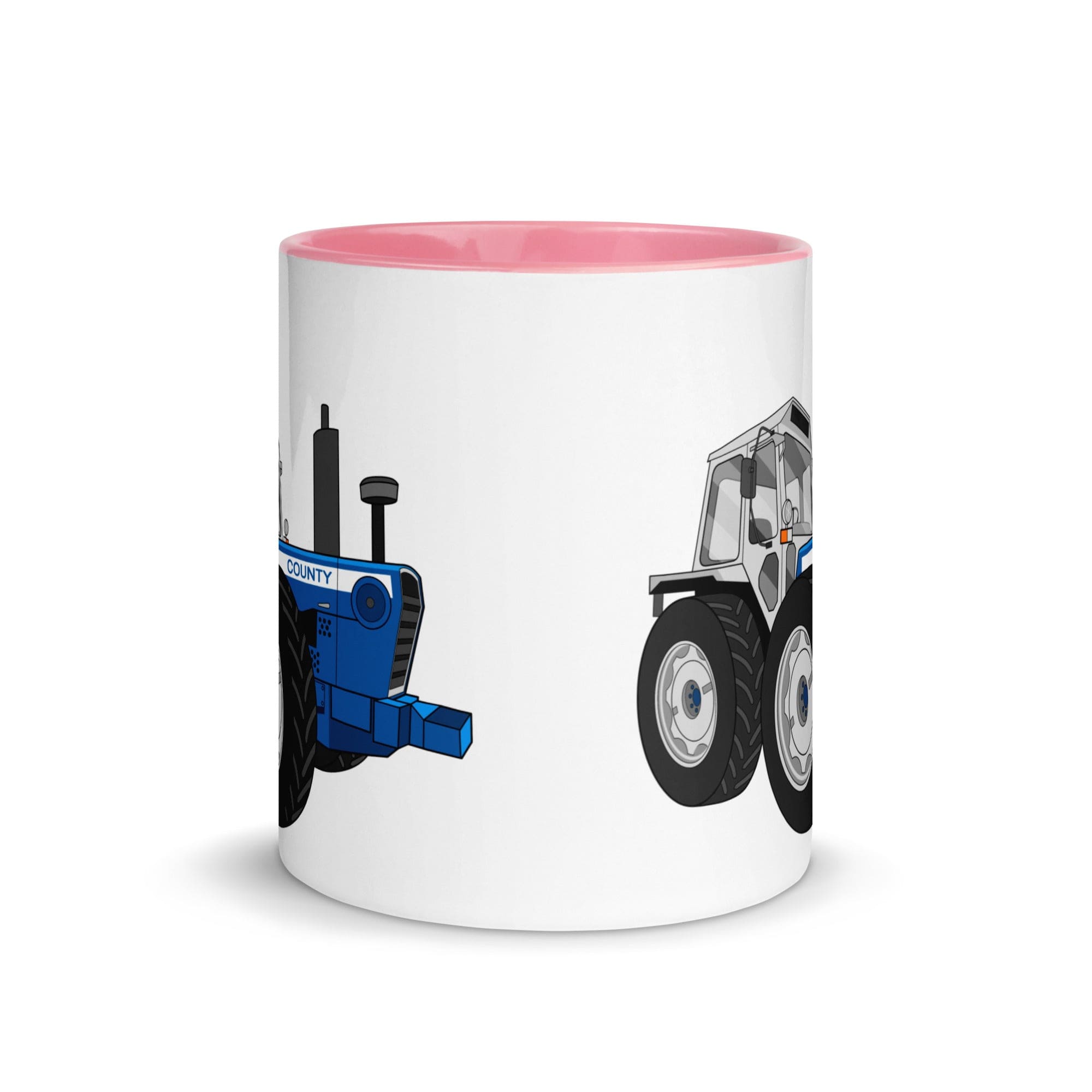 The Tractors Mugs Store Mug with Color Inside County 1884 (1981)  Mug with Color Inside Quality Farmers Merch