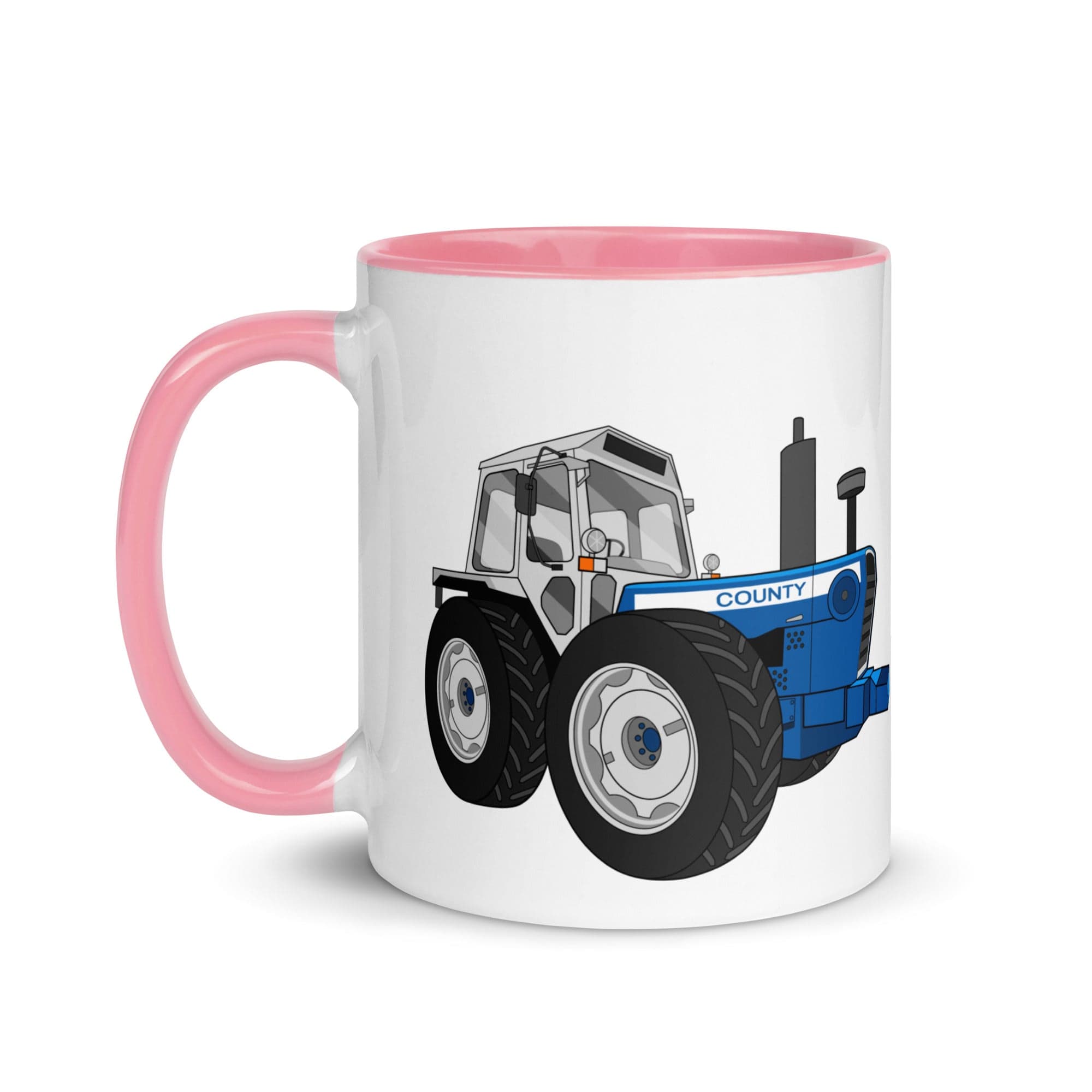 The Tractors Mugs Store Mug with Color Inside County 1884 (1981)  Mug with Color Inside Quality Farmers Merch