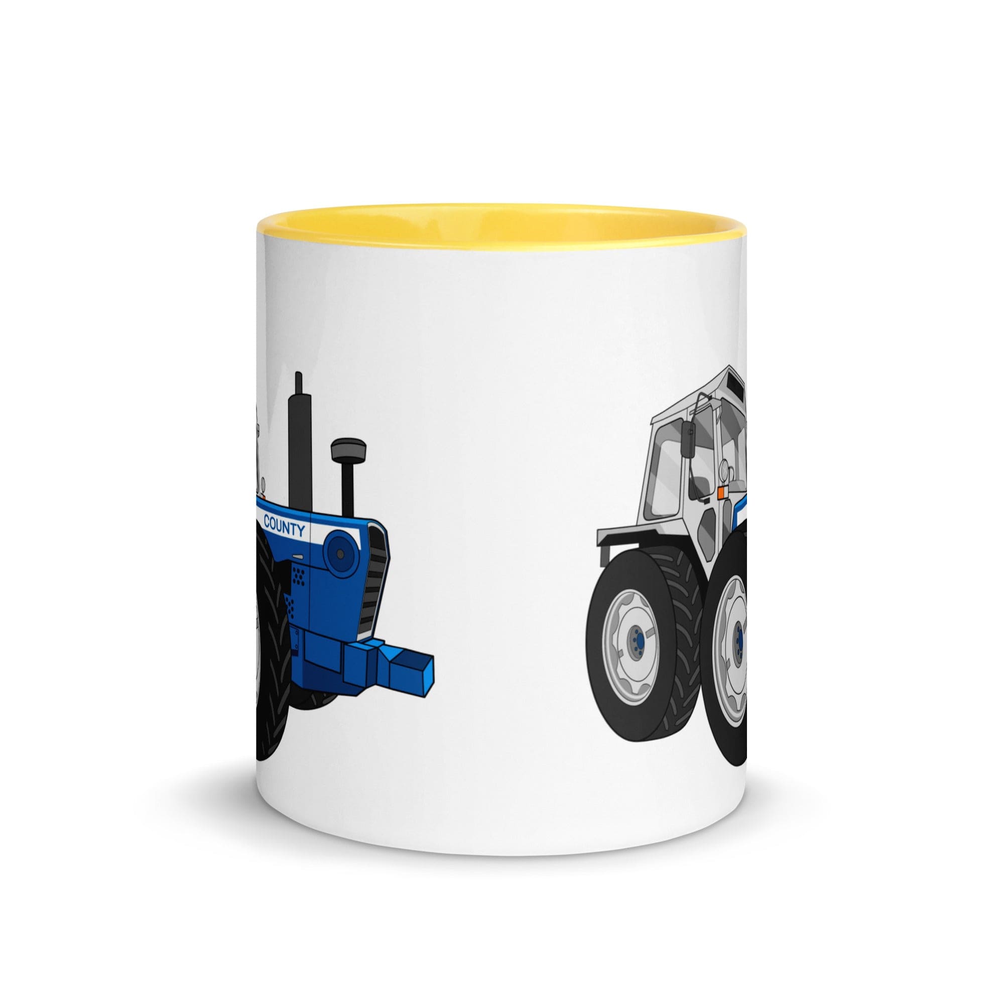 The Tractors Mugs Store Mug with Color Inside County 1884 (1981)  Mug with Color Inside Quality Farmers Merch
