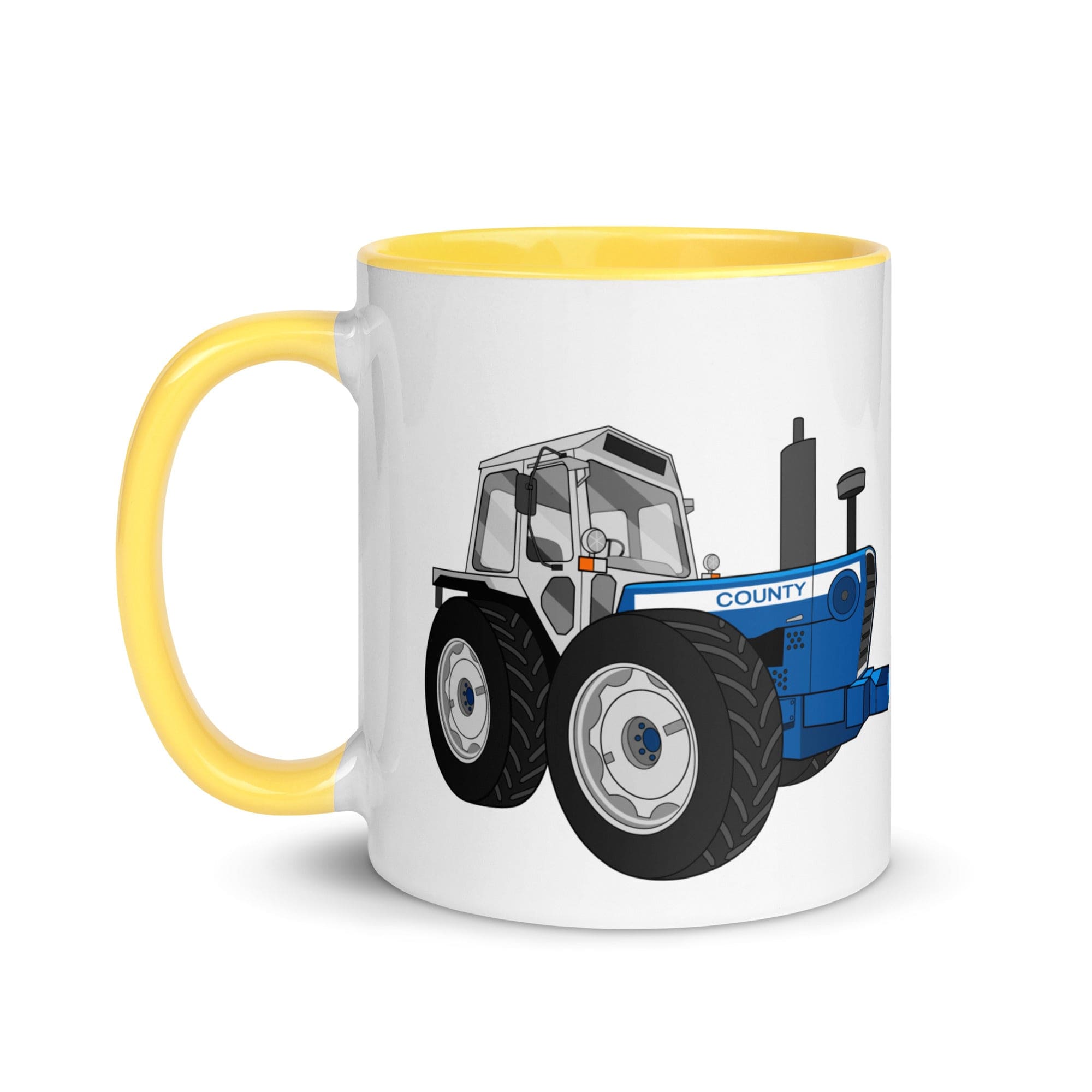 The Tractors Mugs Store Mug with Color Inside County 1884 (1981)  Mug with Color Inside Quality Farmers Merch