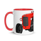 The Tractors Mugs Store Mug with Color Inside Massey Ferguson 35X 2.0 Mug with Color Inside Quality Farmers Merch