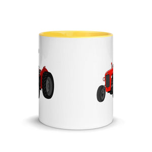 The Tractors Mugs Store Mug with Color Inside Massey Ferguson 35X Mug with Color Inside Quality Farmers Merch