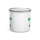 The Tractors Mugs Store My Daddy drives a Fendt Enamel Mug Quality Farmers Merch