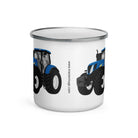 The Tractors Mugs Store New Holland The 7040 -1 Enamel Mug Quality Farmers Merch