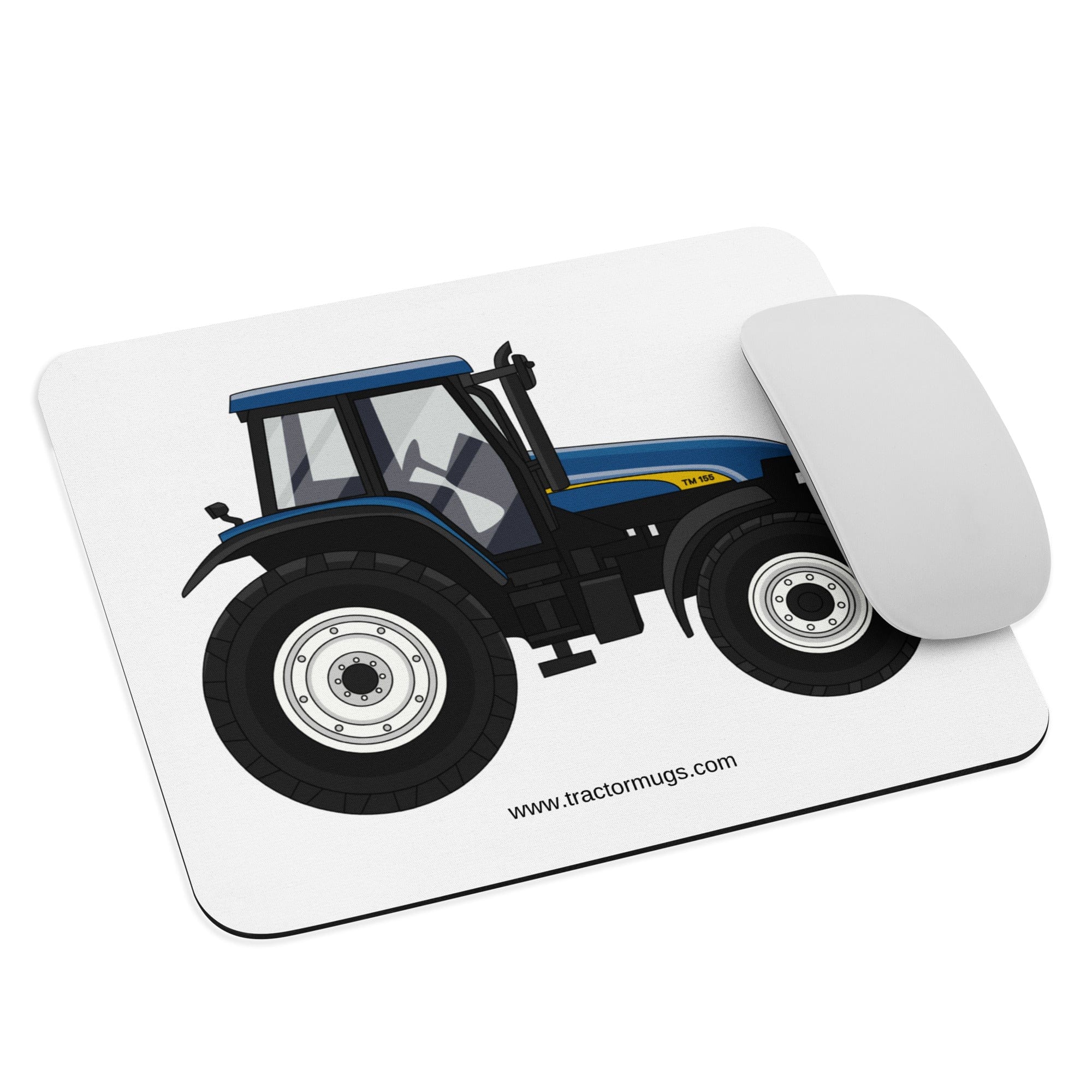 The Tractors Mugs Store New Holland TM 155 Mouse pad Quality Farmers Merch