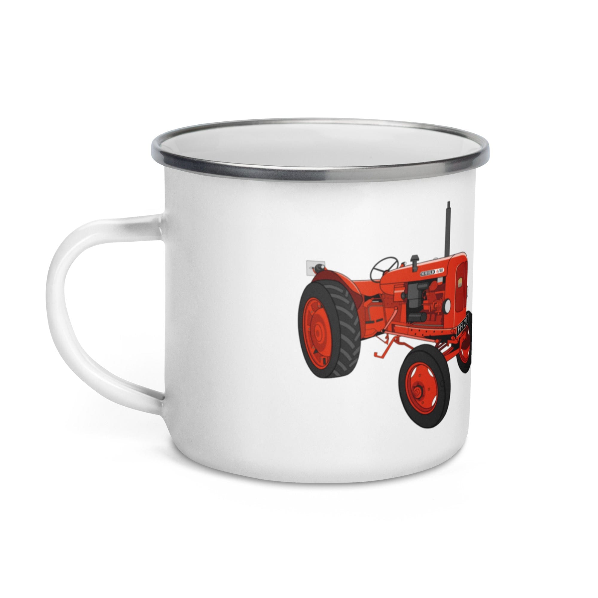 The Tractors Mugs Store Nuffield 4_60 Enamel Mug Quality Farmers Merch