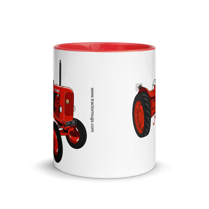 The Tractors Mugs Store Nuffield 4 60 Mug with Color Inside Quality Farmers Merch