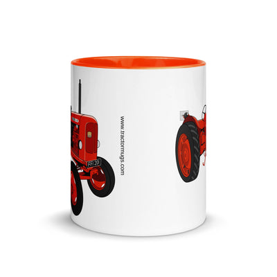 The Tractors Mugs Store Nuffield 4 60 Mug with Color Inside Quality Farmers Merch